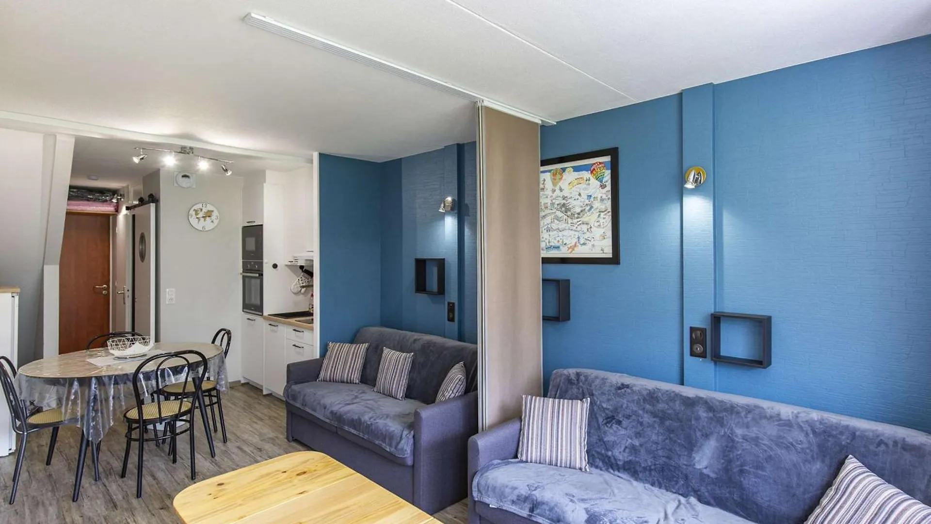 Charmant Studio 4 Pers, Balcon Sud Face Pistes, Cuisine Equipee, Skis Aux Pieds - La Mongie - Fr-1-404-7 Appartement